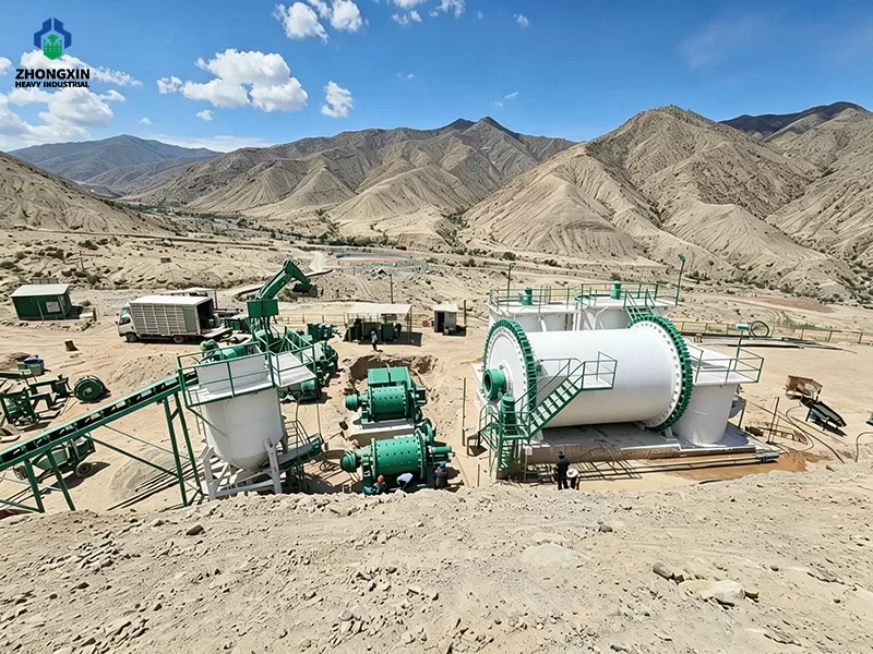 Energy-efficient wet ball mill in gold ore grinding circuit for fine mineral dissociation