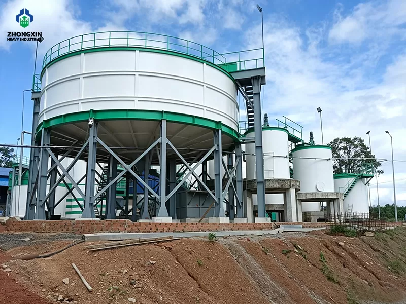 High-rate slurry thickener for gold ore pulp dewatering and chemical conditioning before leaching