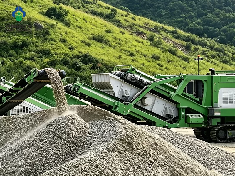 100-150 TPH Mobile Crushing Plant in Ethiopia