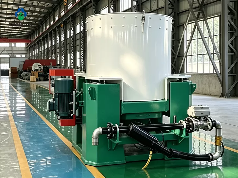 Knelson-type centrifugal gravity gold concentrators assembled in Zhongxin Heavy Industry factory