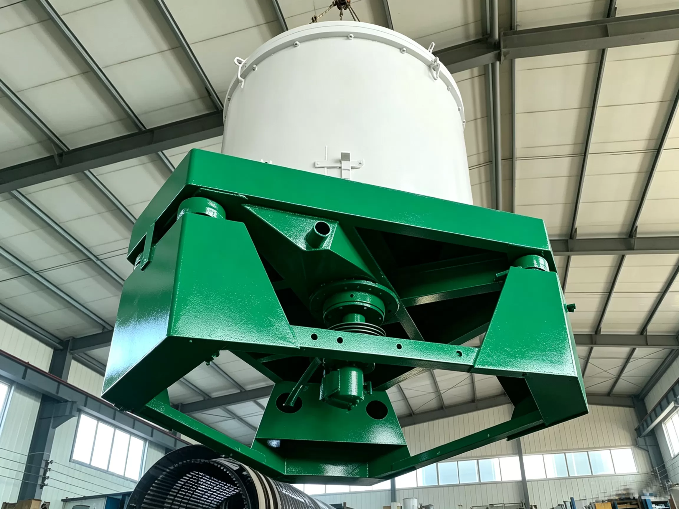 Jiaozuo Zhongxin centrifugal gold separator loaded onto truck for mining site delivery