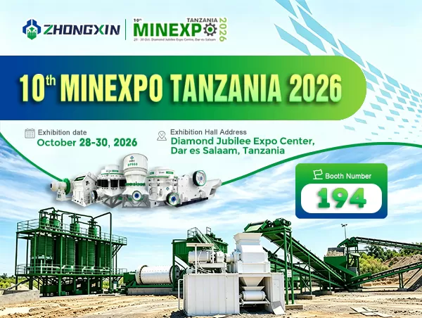 Jiaozuo Zhongxin Heavy Industry Invites You to MINEXPO Tanzania 2026 – Visit Us at Booth 194