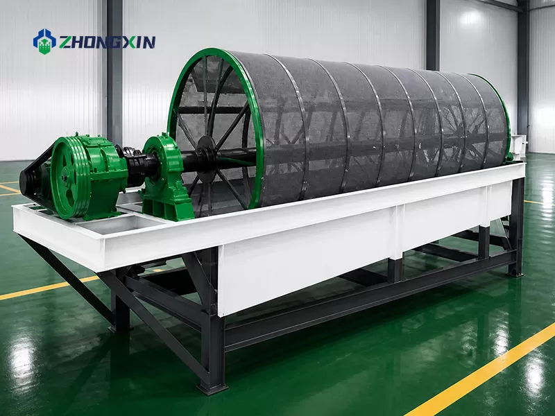 Mobile Trommel Screen for Flexible Screening
