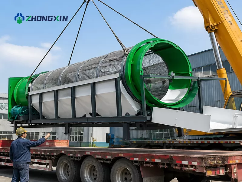 Rotary Trommel Screen Equipment for Export