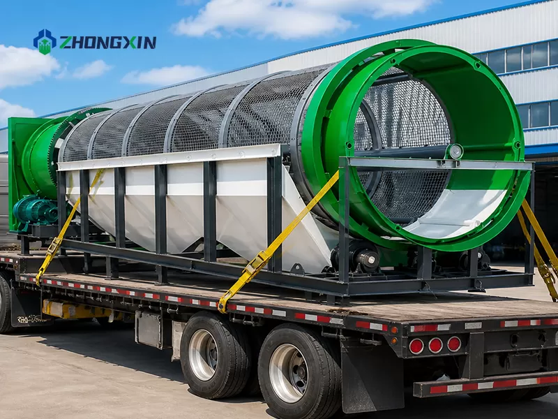 Trommel Screen Ready for Shipment