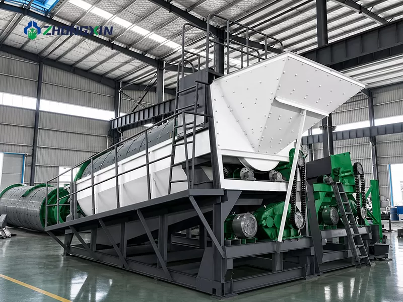 Trommel Screen with High Efficiency Screening Drum