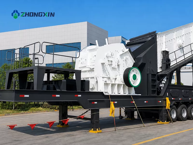 Mobile Impact Crusher for Road Construction