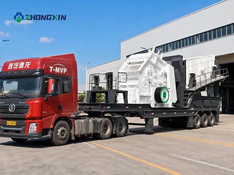 Wheel Mobile Impact Crusher Plant Ready for Shipment