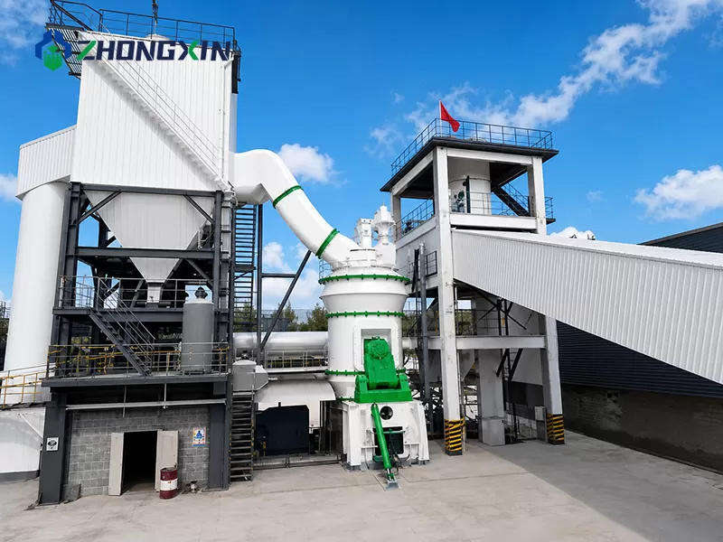 Cement raw meal preparation production line powered by vertical roller mill