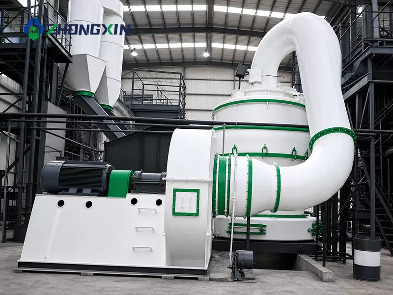 Industrial slag grinding complete plant setup utilizing LM series VRM technology