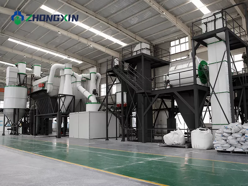 Turnkey vertical roller mill grinding plant layout for cement and mineral processing