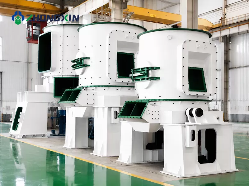 Zhongxin Heavy Industry modern manufacturing facility for vertical roller mill production