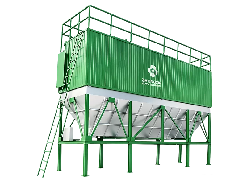Complete dust collection system with ductwork and support frame