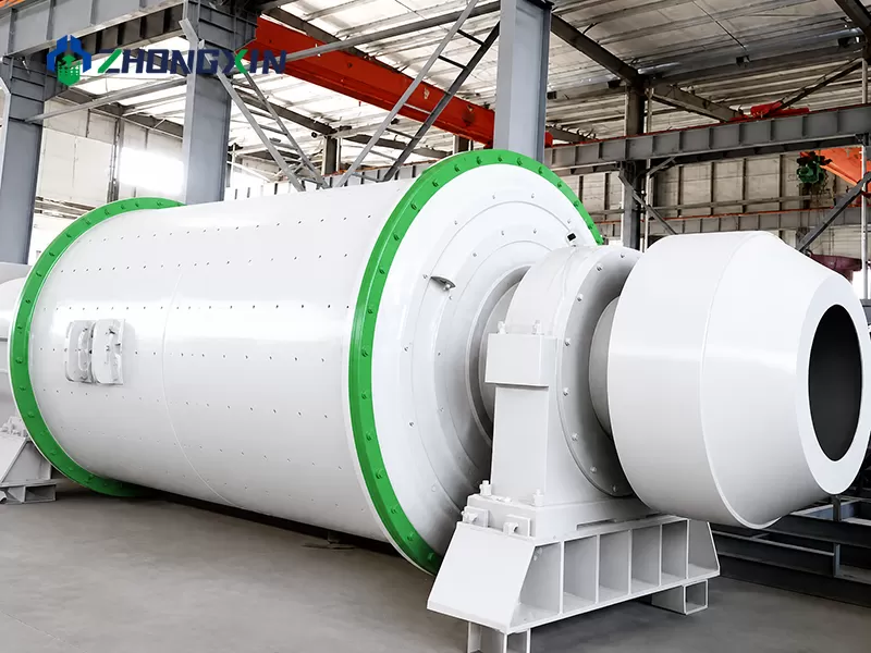 Energy-saving dry ball mill with protective gear guard cover