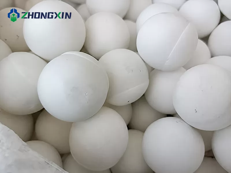 High-alumina and zirconia ceramic grinding balls media for zero metal pollution - Zhongxin