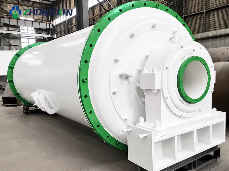 Industrial ceramic ball mill with wear-resistant alumina lining for fine chemical grinding - Zhongxin