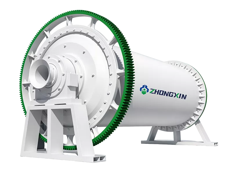 Zhongxin high-purity ceramic ball mill product isolated on white background
