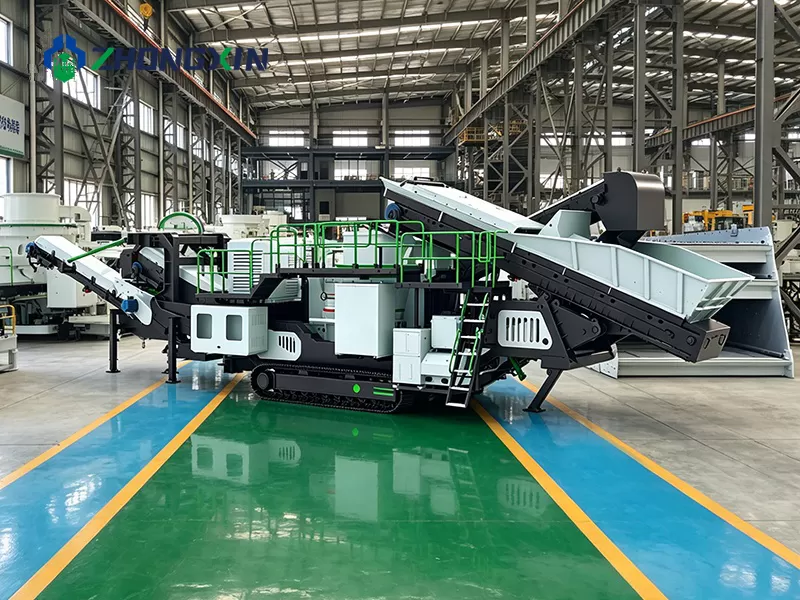 Crawler Mobile Sand Making Plant