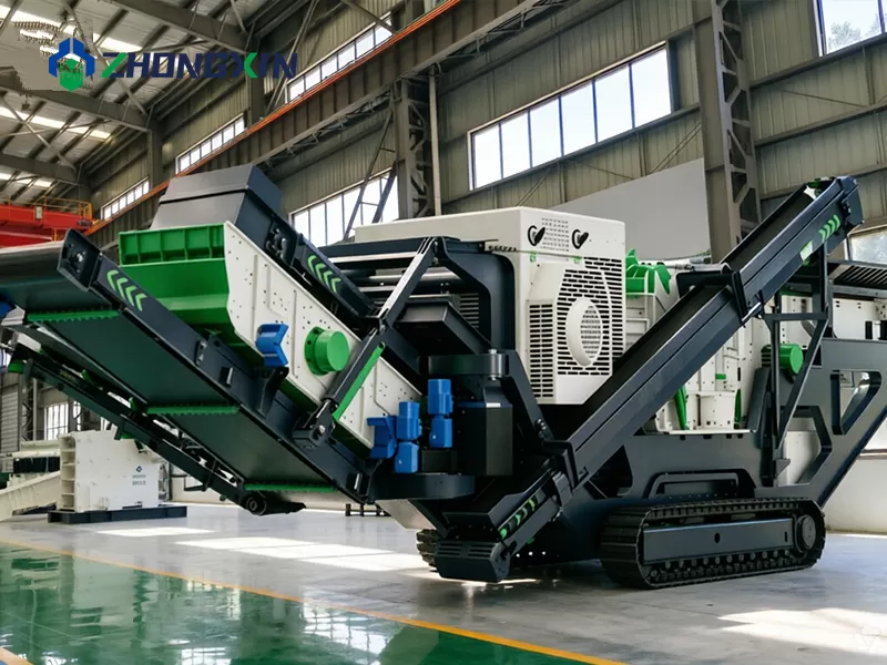 Crawler Impact Crusher Station