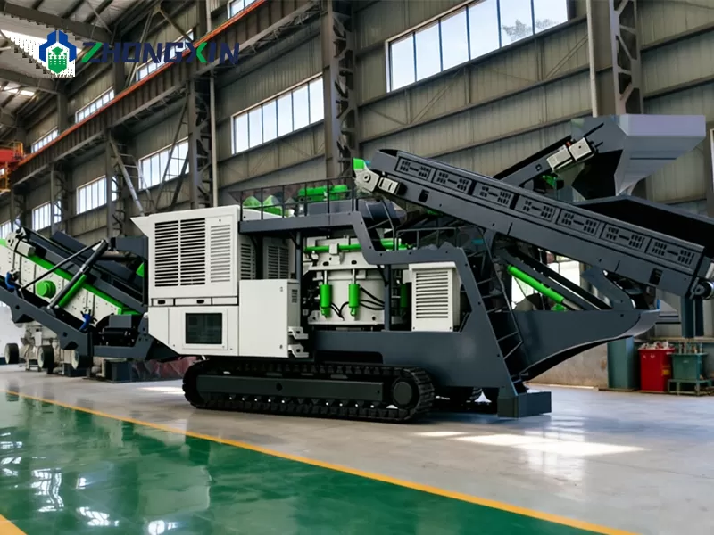 Crawler Cone Crusher Station