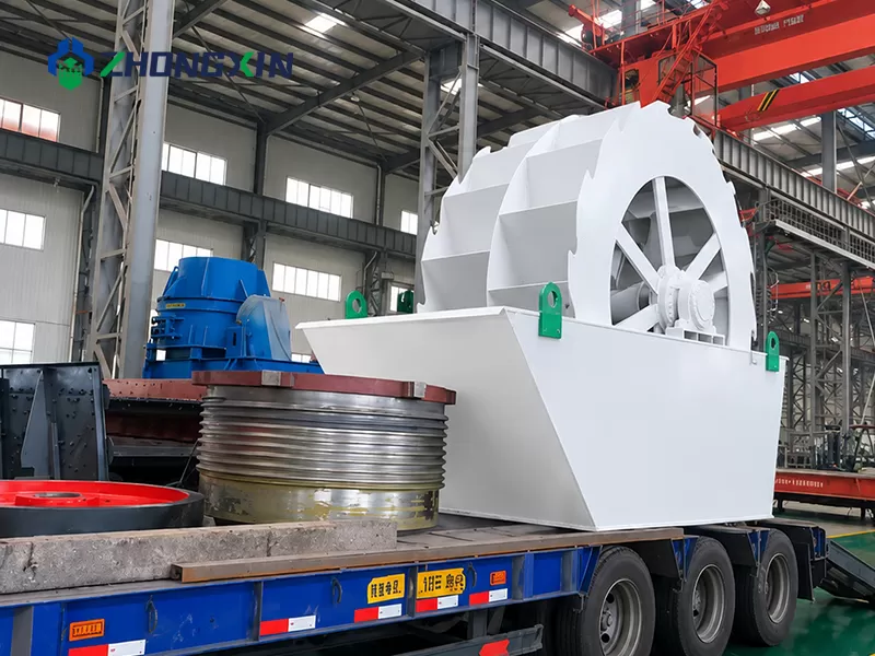 Wheel bucket sand washer ready for export with reliable packaging and fast global delivery