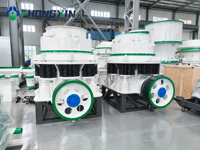 Secondary PSG series cone crushing machinery ready for delivery to quarry plant