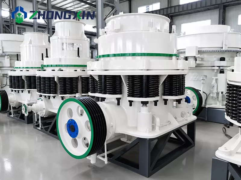PSG composite Symons cone crushing machinery ready for global export