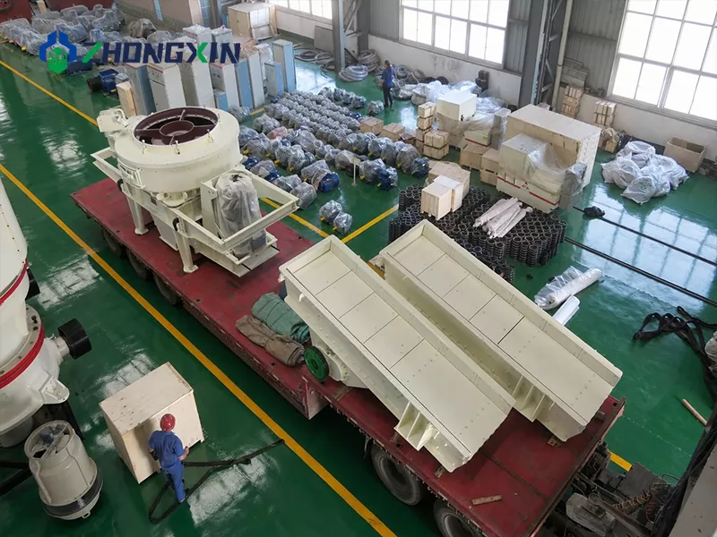 ZSW Vibrating Feeder for efficient material feeding in crushing plants