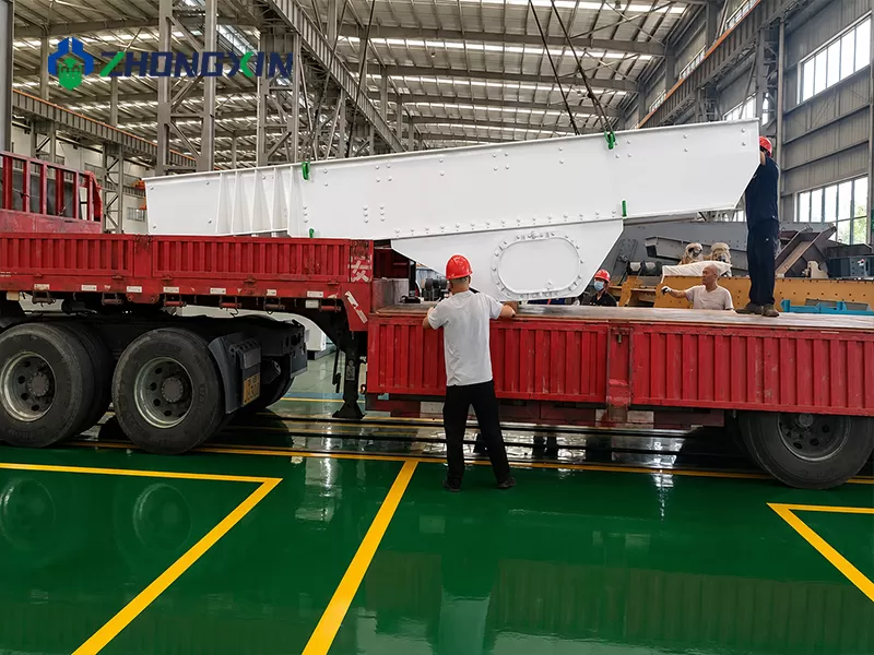 Factory-built ZSWT Series Vibrating Feeder designed for stable material feeding in crushing plants