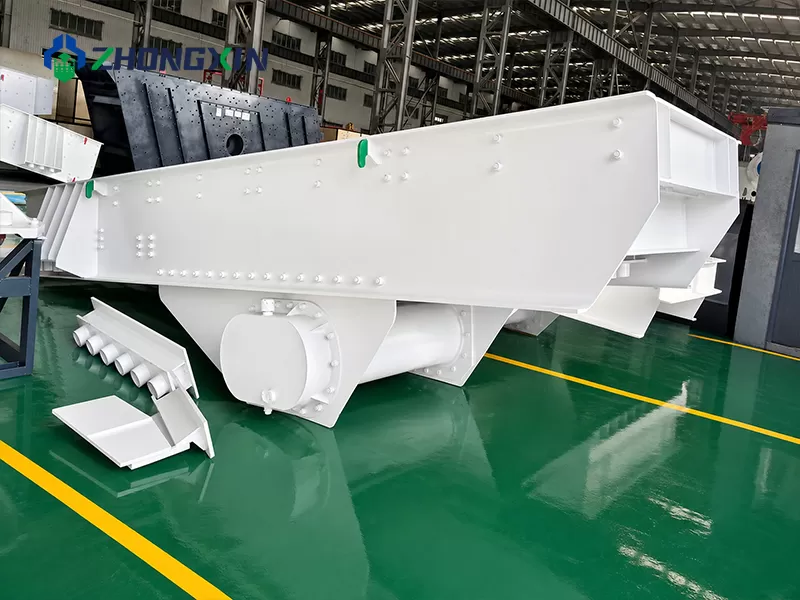 Vibrating feeder for sale shipped from China vibrating feeder manufacturer to overseas customer