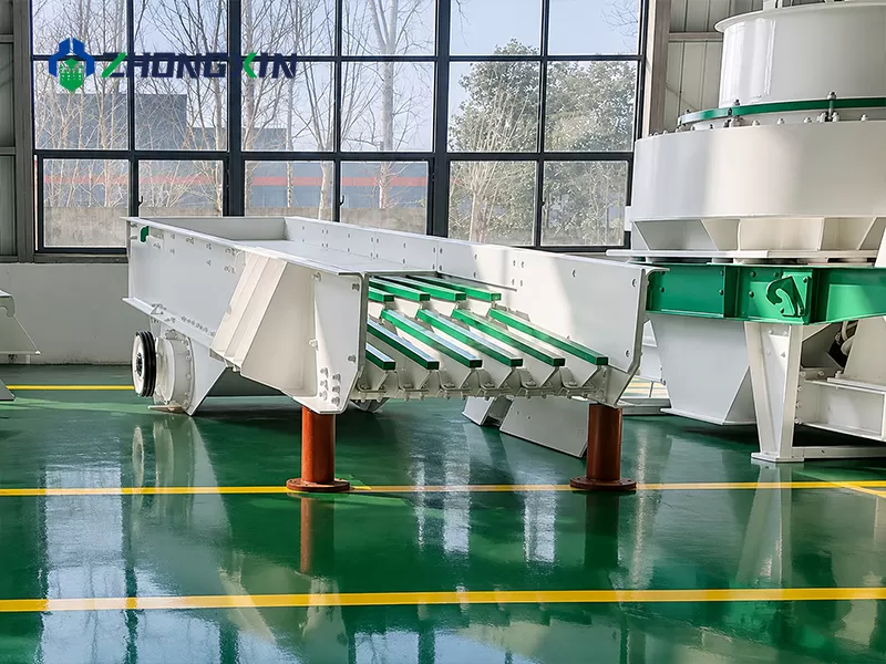 Industrial vibrating feeder supplier manufacturing vibrator feeder equipment for mining applications