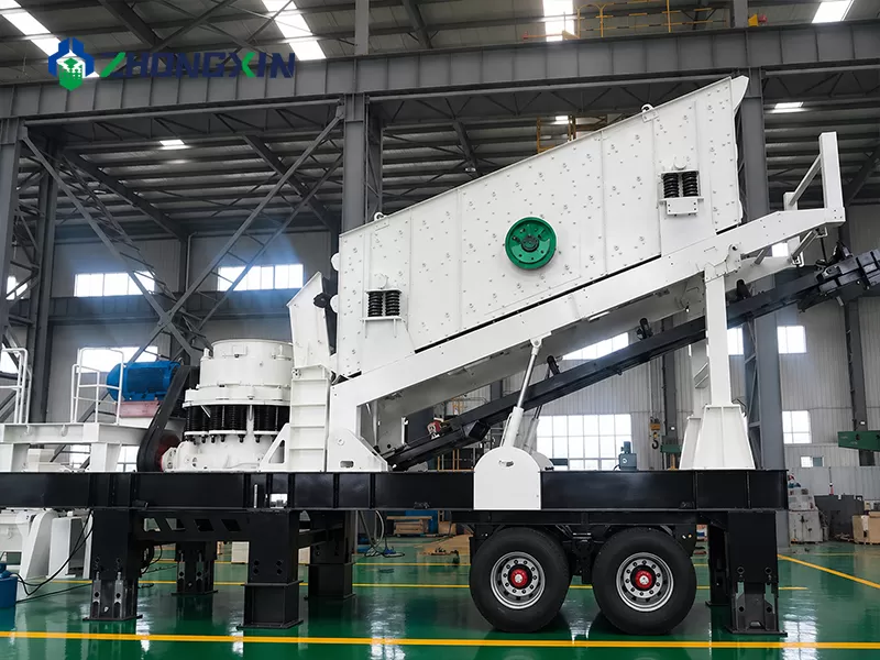 Wheel-Mounted Mobile Cone Crusher